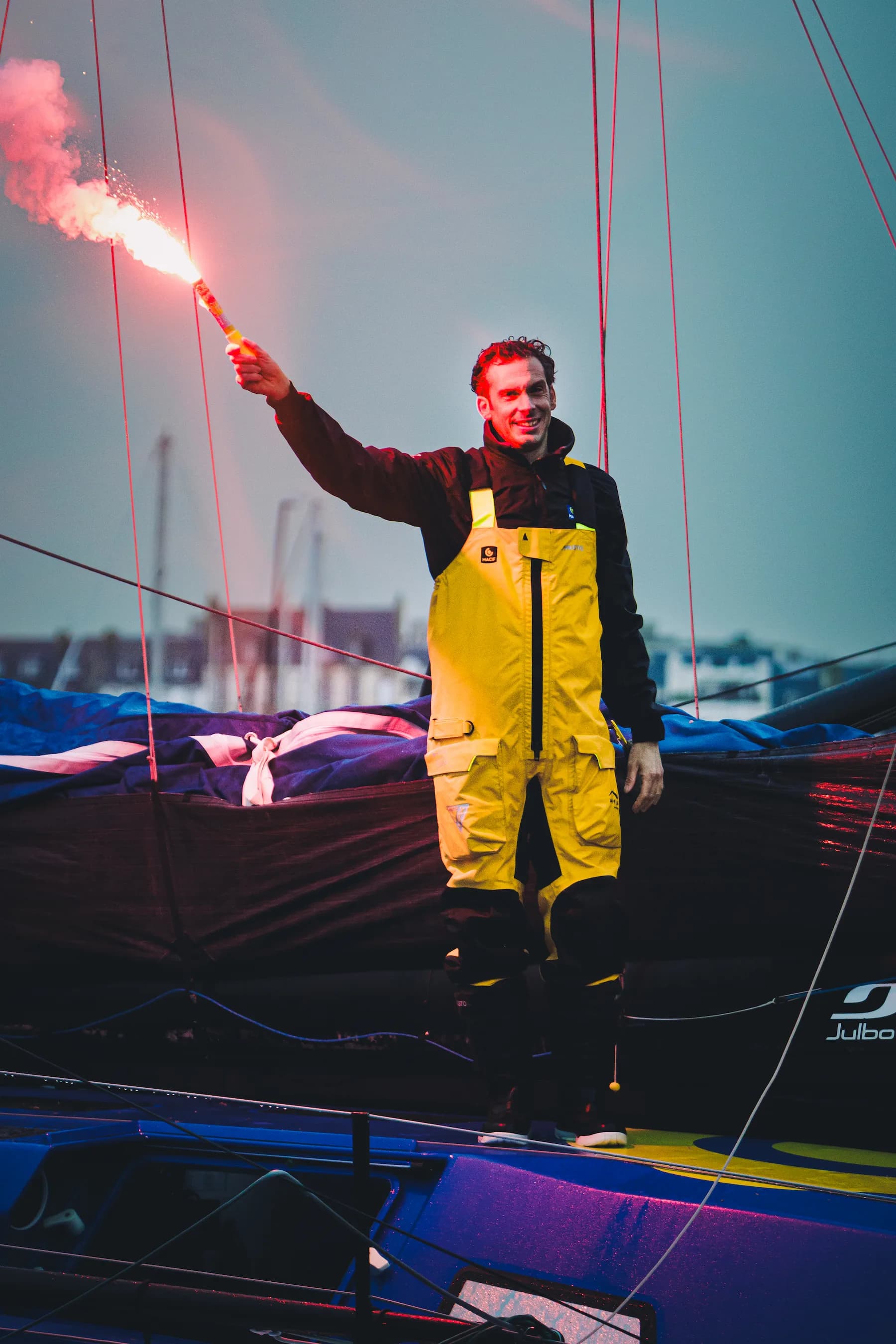 Retour de Charlie Dalin - photo 10 par Alexis Yvonnou