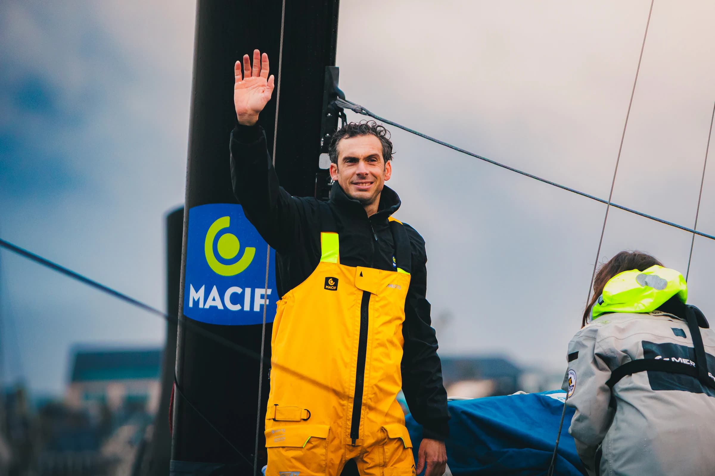 Retour de Charlie Dalin - photo 3 par Alexis Yvonnou