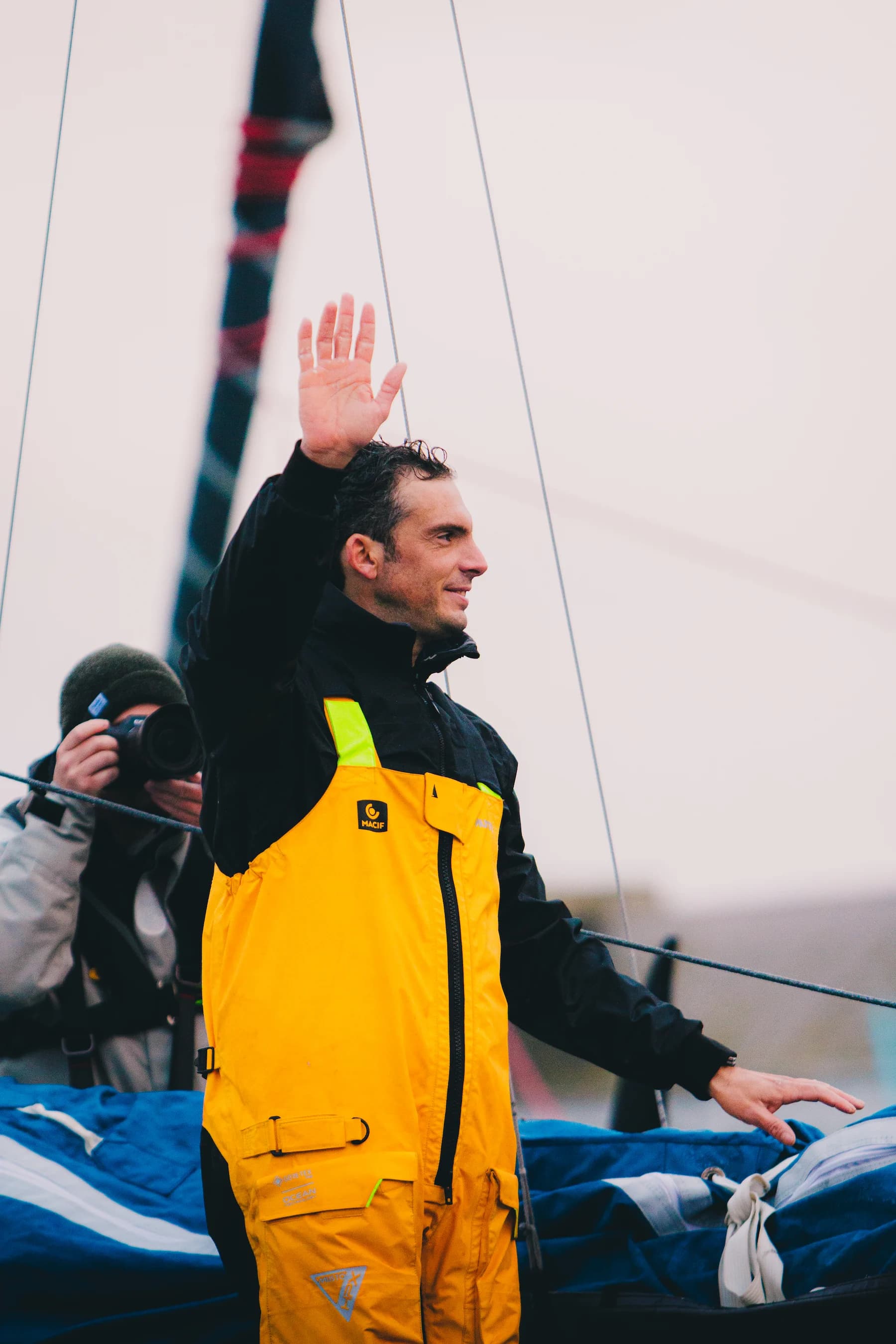 Retour de Charlie Dalin - photo 5 par Alexis Yvonnou